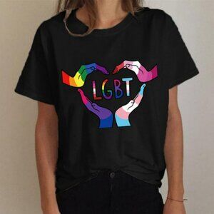 LGBT - Black T shirt - XL - NWOT